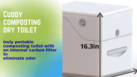 Composting Dry Toilet Truly Portable and Eliminate Odor