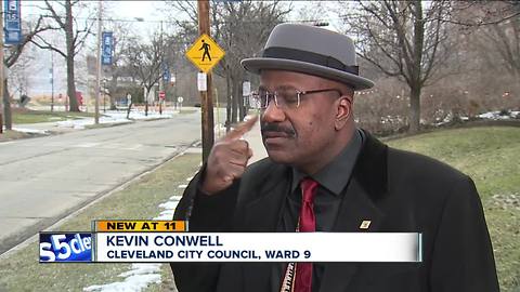 Ward 9 City Councilman, Kevin Conwell said Case Western Reserve University officers harassed him last Friday