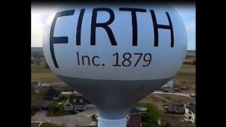 Firth Nebraska Water Tower