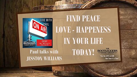 Paul LIVE Jesston Williams of The Hidden Gateway - Finding your spiritual self and purpose of life