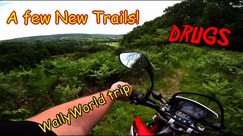 Honda CRF250, A trip to Walmart turns into exploring new trails!