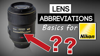 NIKON CAMERA LENS TUTORIAL | What Do The Numbers On My Nikon Lenses Mean?