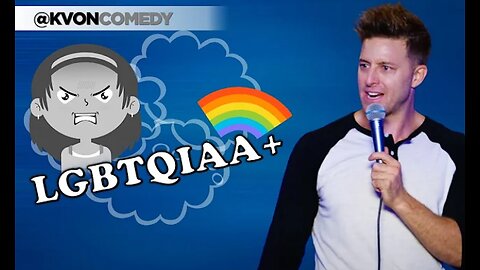 🤣🤣🤣LGBTQiAA+ Lady Gets Mad At Comedian (K-von laughs)🤣🤣🤣