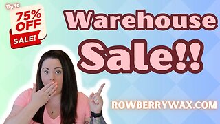 Scentsy Warehouse Sale!! | Tomorrow July 12th