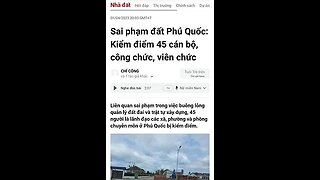 Sai Phạm Đất Phú Quốc #shorts