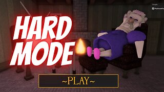 GRUMPY GRAN! - HARD MODE (Walkthrough) [4K] #obby