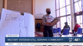 Military veteran still serving community