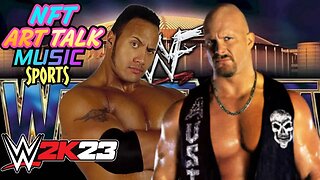 🤨 The Rock vs. 😤 Stone Cold Steve Austin Wrestlemania 17 WWE 2K23