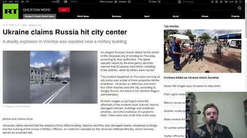 Russia attacks Military Housing, Ukraine retaliates with attacking a bus terminal