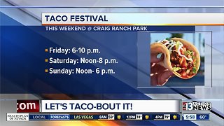 Taco festival and Day of the Dead events