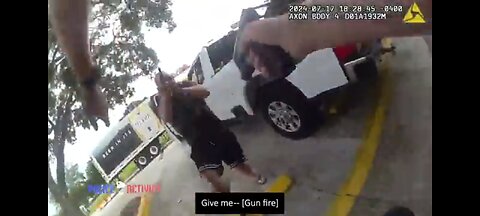 Florida robbery suspect shot after pulling gun on officer 👮‍♂️🚓🚔🚨