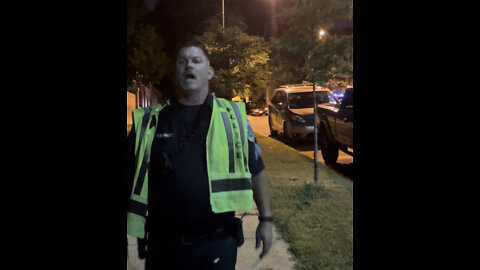 DC Metro Cops Protects Antifa Agitators At Vigil For Ashley Babbitt