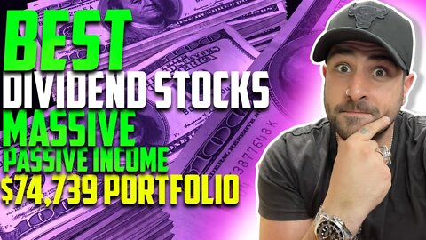 BEST DIVIDEND STOCKS TO MAKE MASSIVE PASSIVE INCOME | $74,739 PORTFOLIO | QYLD, RYLD, CLM, RA, SVOL