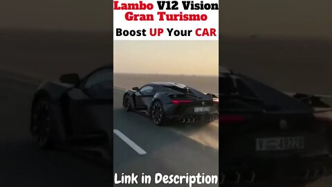 Lambo V12 Vision Gran Turismo - ShortToon - #shorts