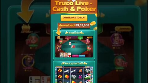 Ganhar dinheiro na internet com Truco Live - Cash & Poker . Prova de pagamento na descrição 👇