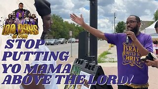 STOP PUTTING YO MAMA ABOVE THE LORD