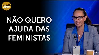 Ana Paula Henkel denuncia a hipocrisia das militantes de esquerda | #eo