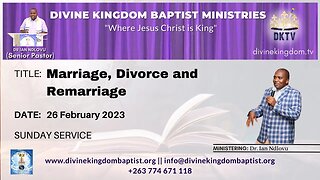 Marriage, divorce and remarriage (26/02/23)
