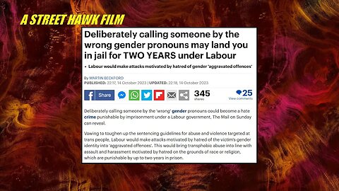 Deliberately calling someone by the wrong gender pronouns may land you in jail under Labour