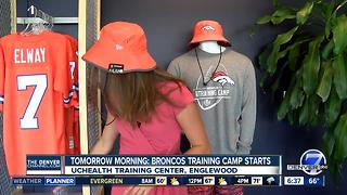 Broncos fans prepare to show pride, attend training camp