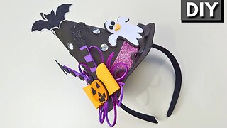 DIY - How to Make a Witch Hat Tiara DIY to Rock Halloween 2023!
