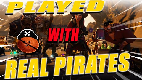 I Played Sea Of Thieves With A Famous Pirate Band!