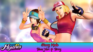 SNK Heroines: Tag Team Frenzy: Story Mode - Team Yuri & Terry