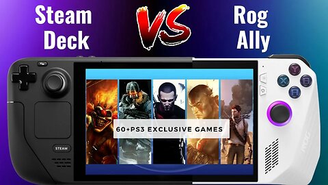 From PS3 to PC: RPCS3 Emulator Tested in 60 Games | Steam Deck Vs ROG Ally
