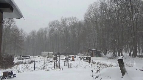 Snowed In At The Off Grid Homestead