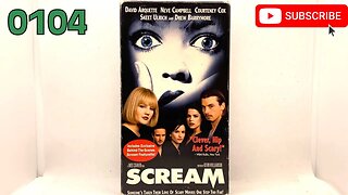 [0104] Previews from SCREAM (1996) [#VHSRIP #scream #screamVHS]