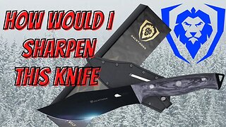 HOW WOULD I SHARPEN THIS DALSTRONG KNIFE