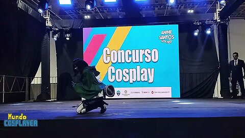 Apresentação Cosplay de Mikasa do anime Attack on Titan no Anime Santos Geek Fest 2023!