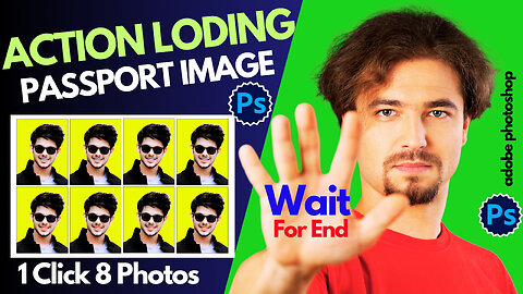 how to make passport size photo in photoshop|#photoshopactions