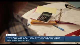 Tax changes caused by the coronavirus