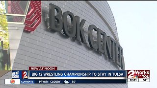 Big 12 wrestling championship to stay in Tulsa