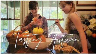 Tasting Autumn ||Fairytale pumpkins, Virginia Apples and whipping up Fall flavors || #fall #homemade