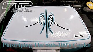 Pinstriping The Sub-100’s Cooler