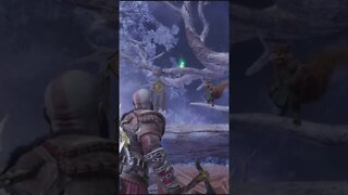 Kratos Solves Ratatoskr’s Existential Crisis With 3 Words #godofwarragnarok #gaming #shorts