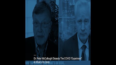 May 30, 2024 AM / Dr. Janda & Dr. McCullough on Covid and How to Prevent Cancer pt1...