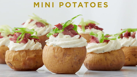 Easy Cabbage & Corned Beef Mini Potatoes