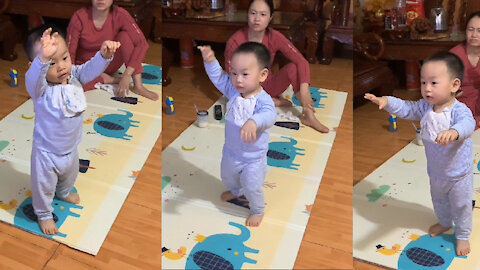 baby dance to exercise music