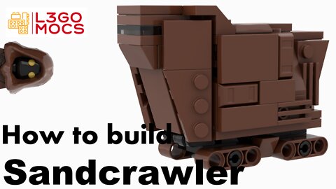 Lego MOC Star Wars Sandcrawler (Jawas Mobile Home)