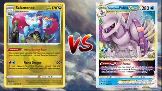 Pokemon TCG Live Salamence Spinda VS Palkia VSTAR Baxcalibur!!