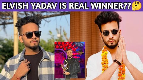 Elvish Yadav Is Winner Of The BigBoss ||Elvish Winner In BigBoss||