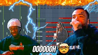 Big Head & Darkboy Making a Fire Beat from Scratch 😤🔥