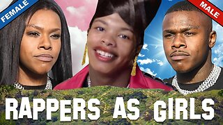 Famous Rappers As Girls | Da Baby, Lil Baby, Drake, Kanye West & more | Before They Were...