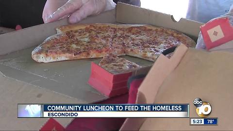 Community luncheon to feed Escondido homeless