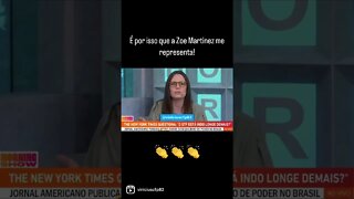 É por isso que a Zoe Martinez me representa! 👊