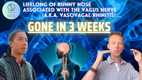 Vasovagal rhinitis healed | Ken W • Quantum Healing testimonial