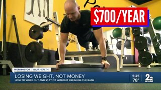 Saving money while losing weight